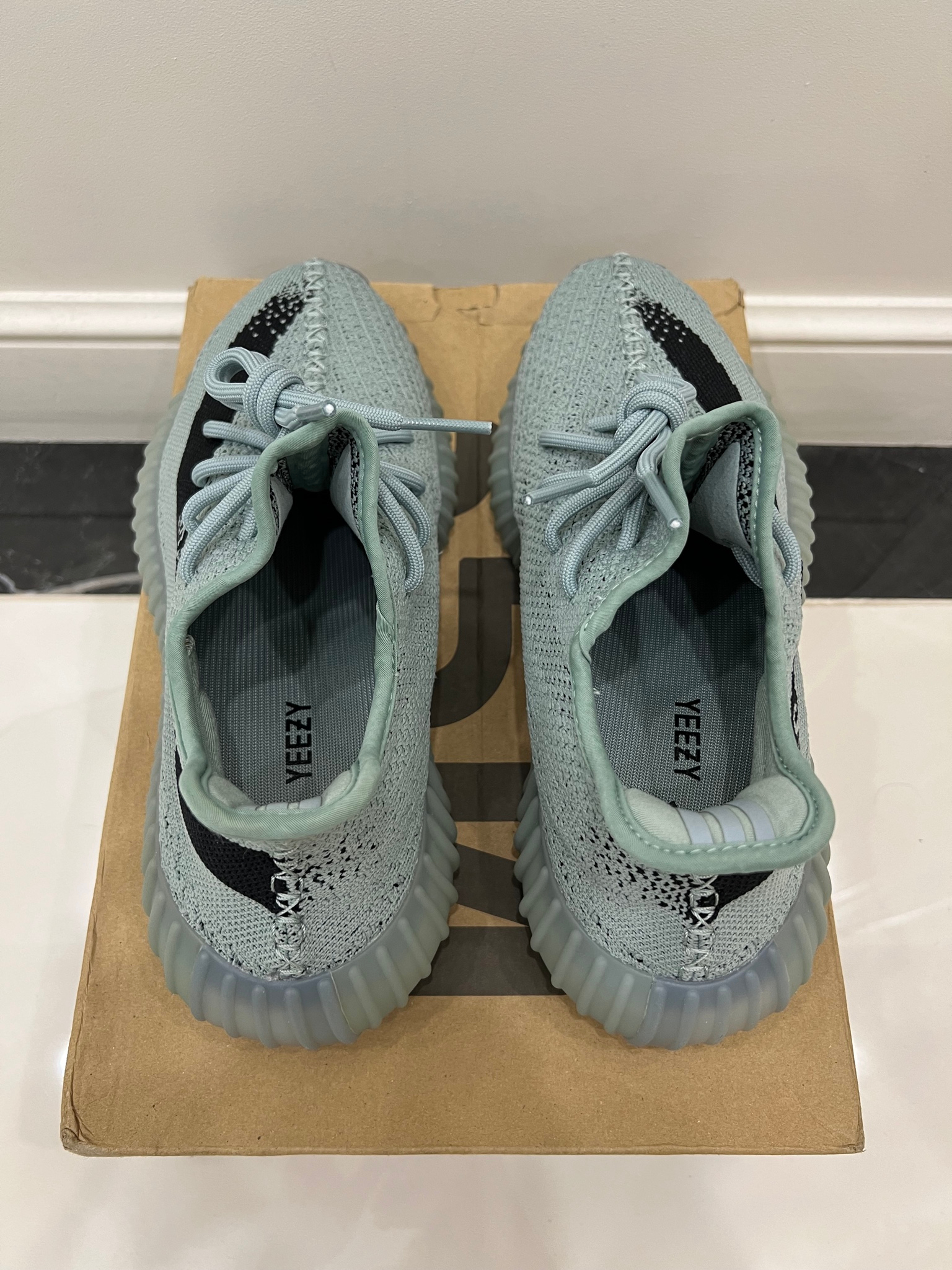 adidas Yeezy 350 V2 Salt Core Black, миниатюра 2