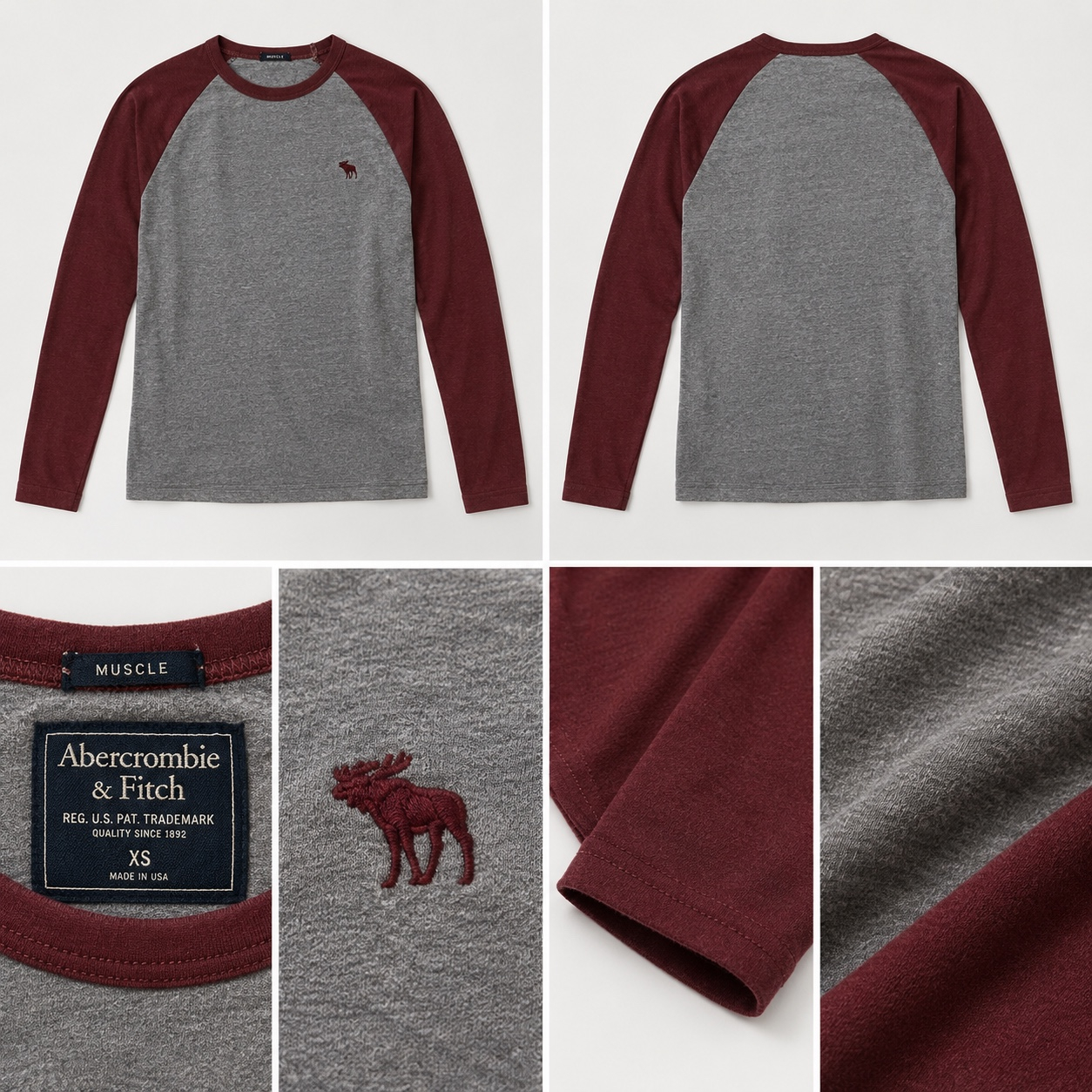 Abercrombie Лонгслив, миниатюра 7