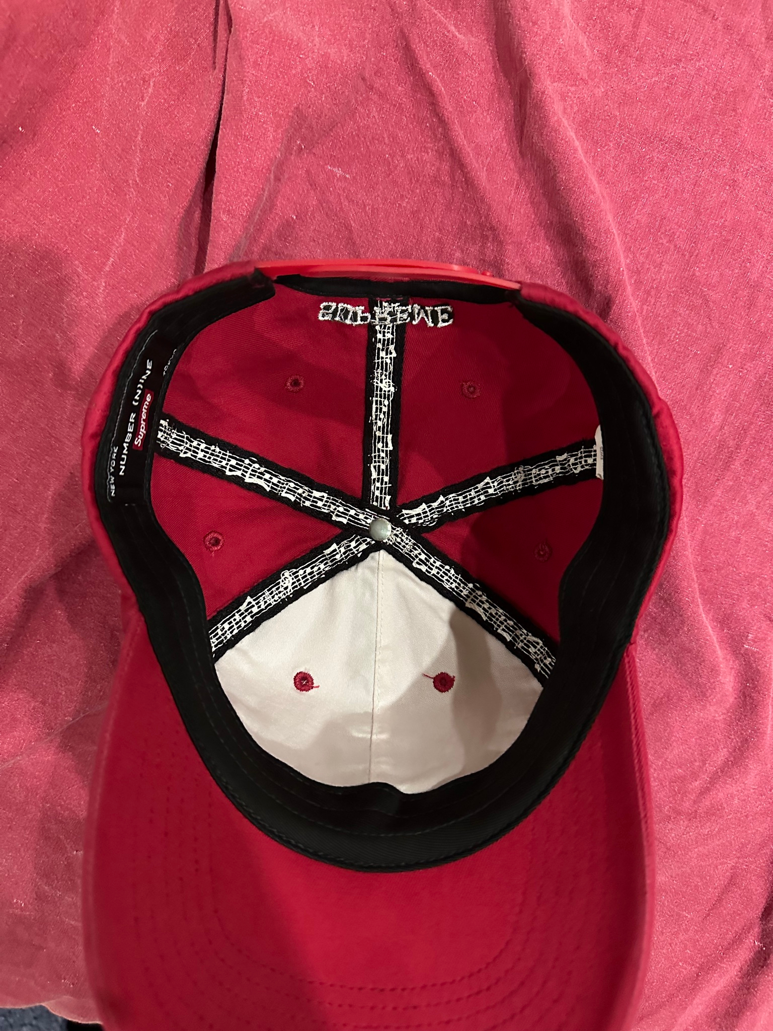 Number Nine x Supreme Кепка, миниатюра 2