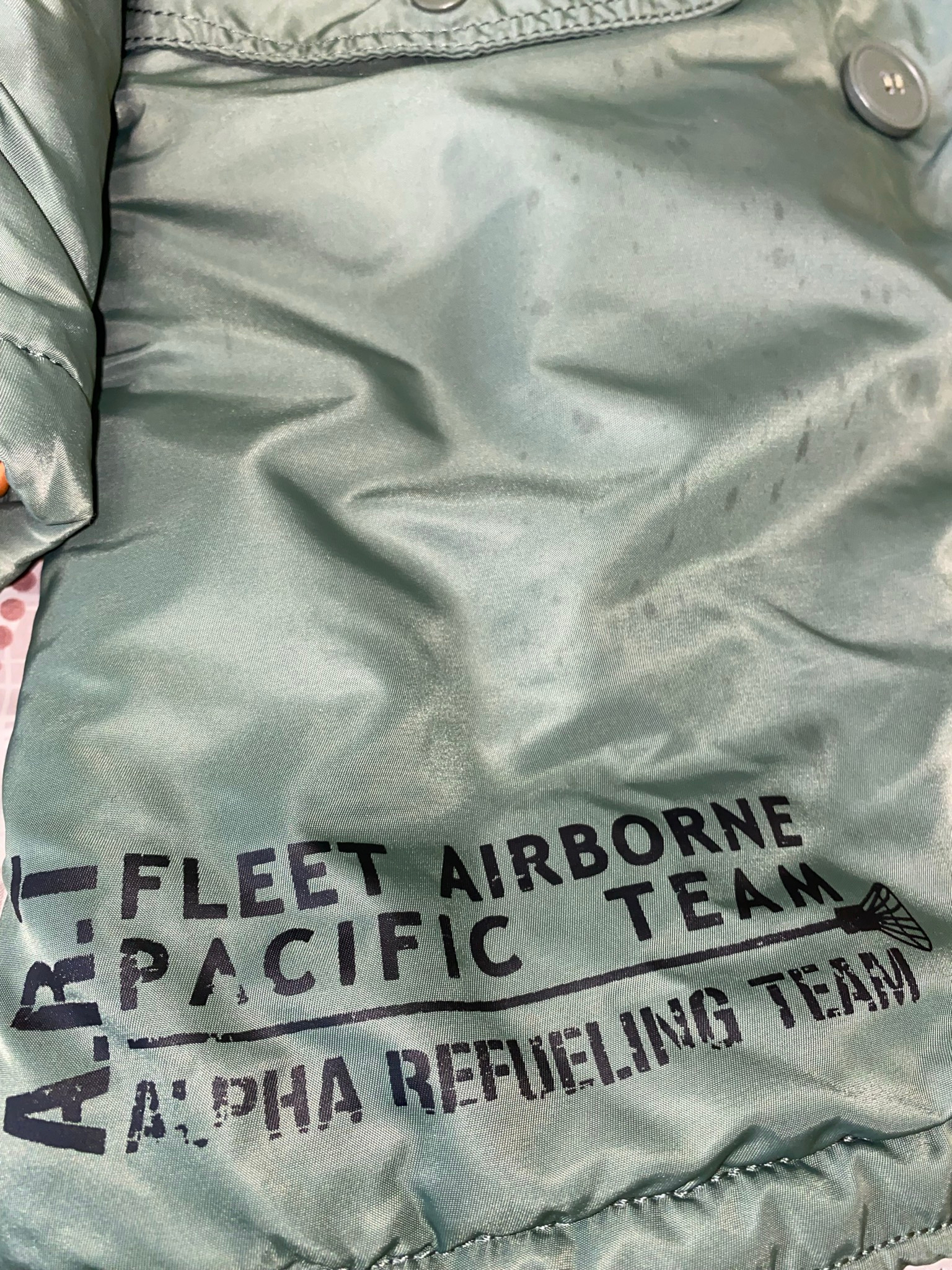 Alpha Industries N-3B Limited A.R.T Fleet Airbone pacific team, Alpha refueling team, миниатюра 5