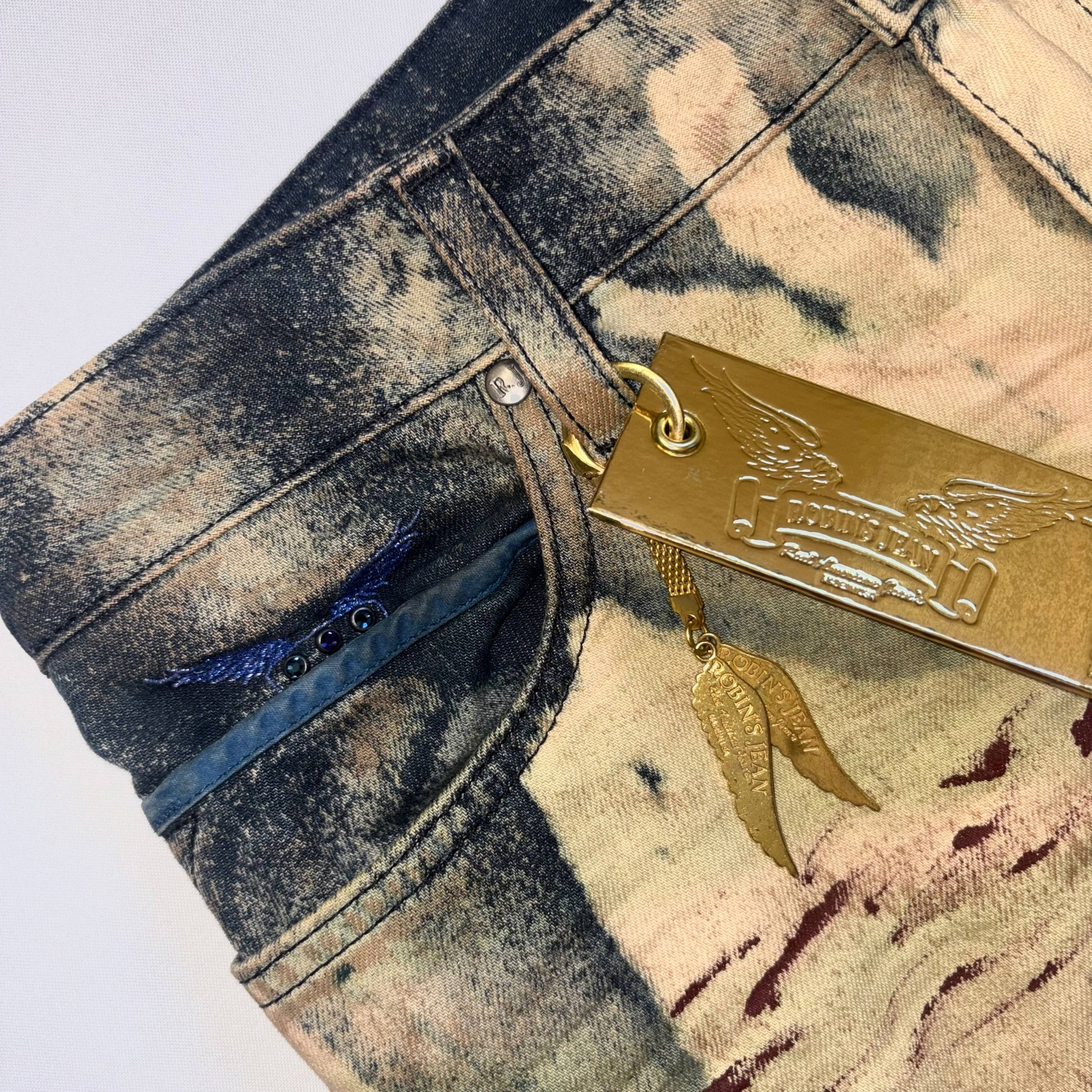 Robin's Jean mini flap graffiti wash, миниатюра 5