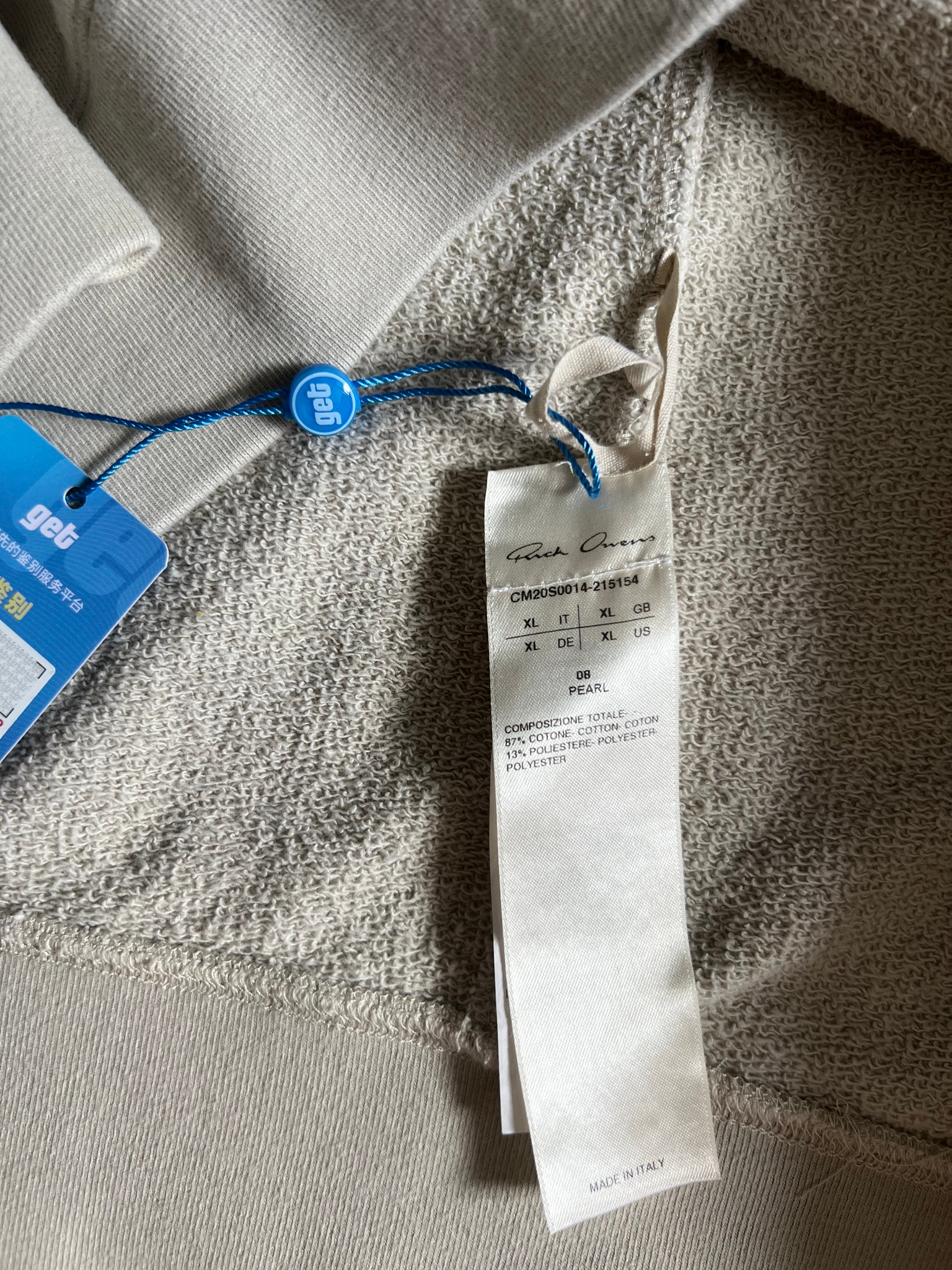 Rick Owens x Champion Худи, миниатюра 6