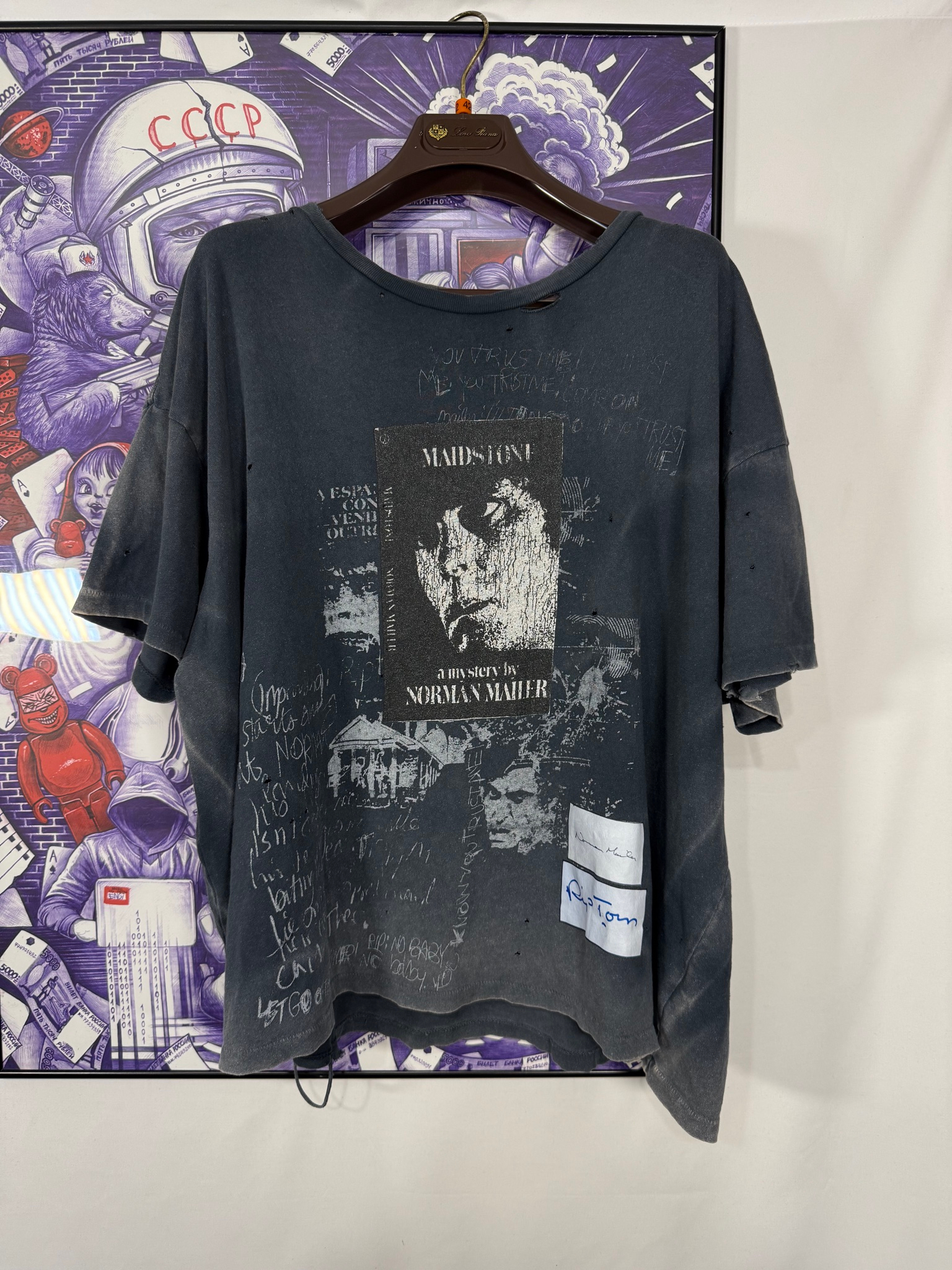 Paly Hollywood Maidstone Distressed T-shirt, миниатюра 1
