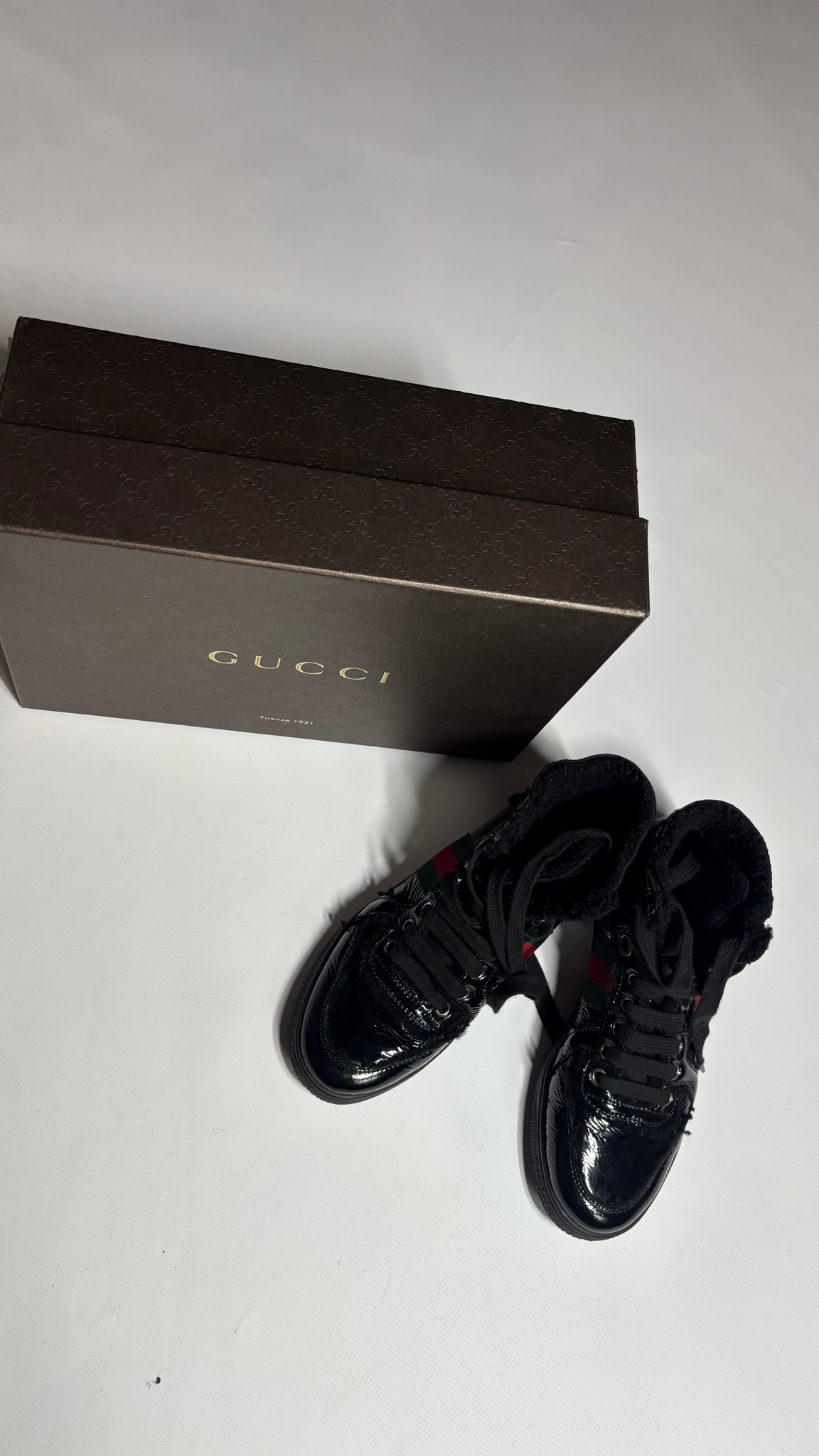 Gucci MERINOS VERN.RICCIO/MER.VER.R/ NERO/NERO/V.R.V. G, миниатюра 16