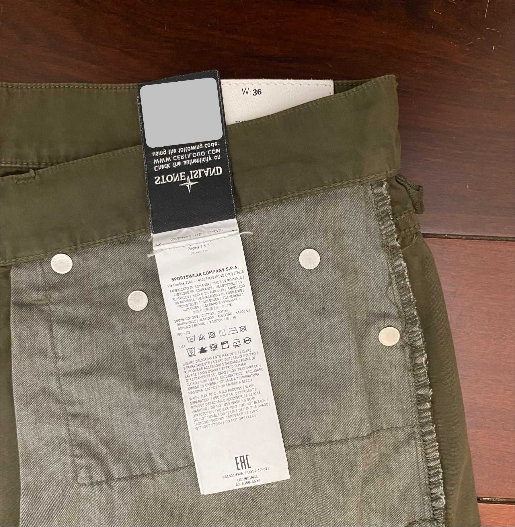 Stone Island Брюки, миниатюра 6