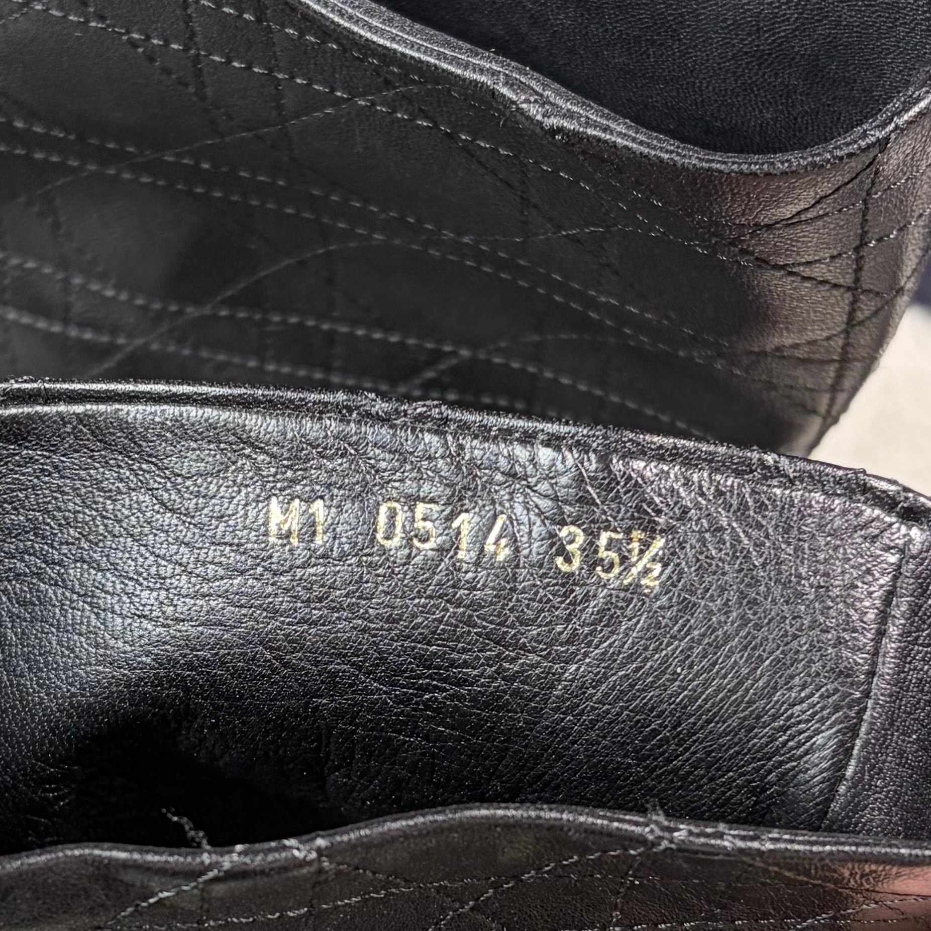 Christian Dior Cannage Riding Boots, миниатюра 5