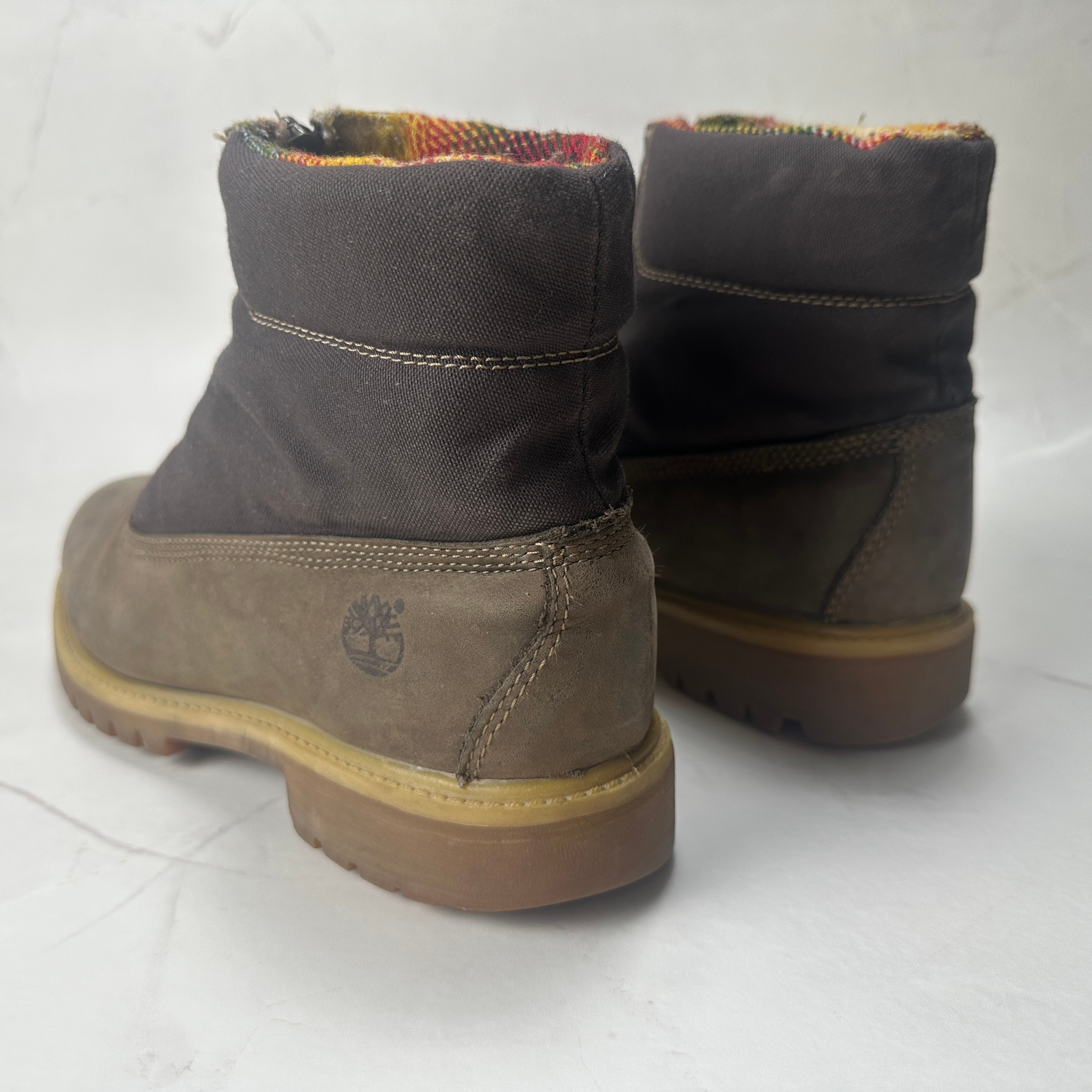 Timberland x Woolrich Zip fur boots, миниатюра 8