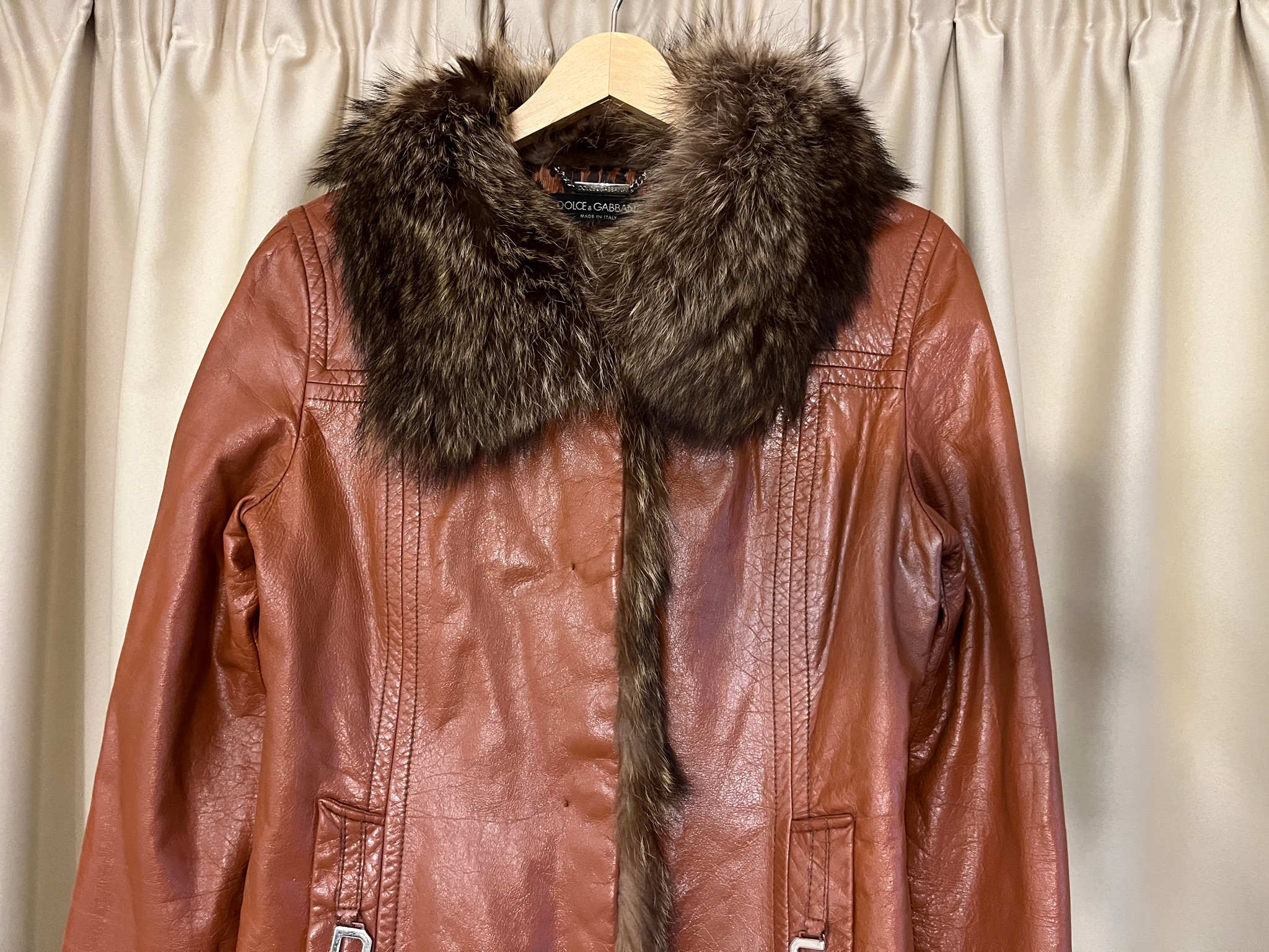 Dolce & Gabbana Fur/leather Jacket, миниатюра 2