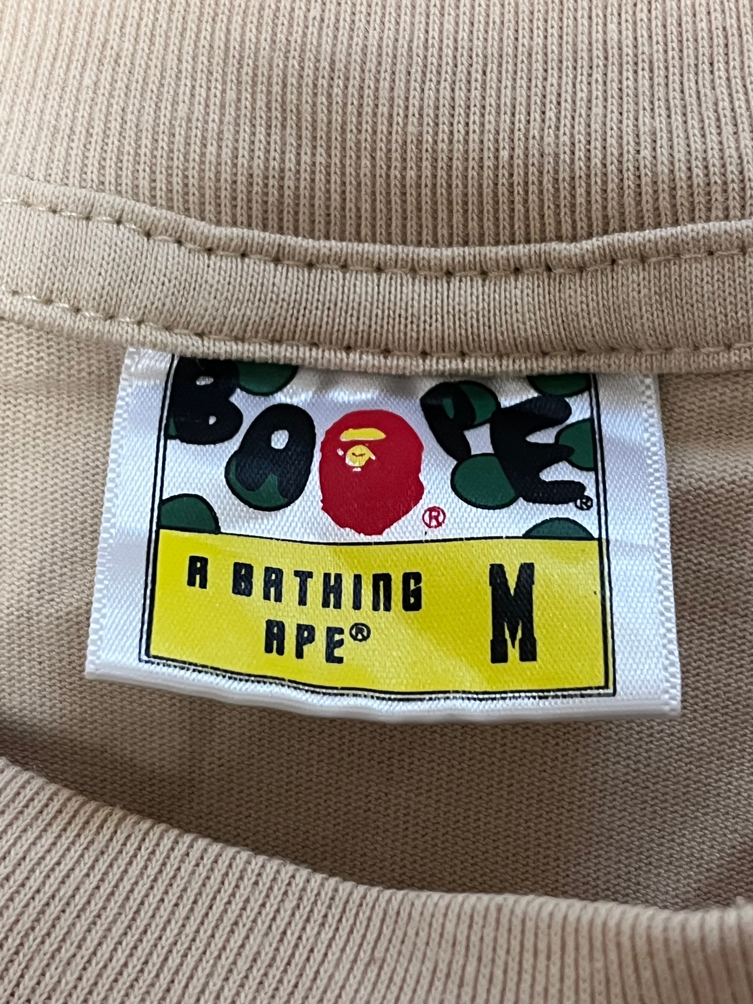 A Bathing Ape Double big logo tee, миниатюра 4