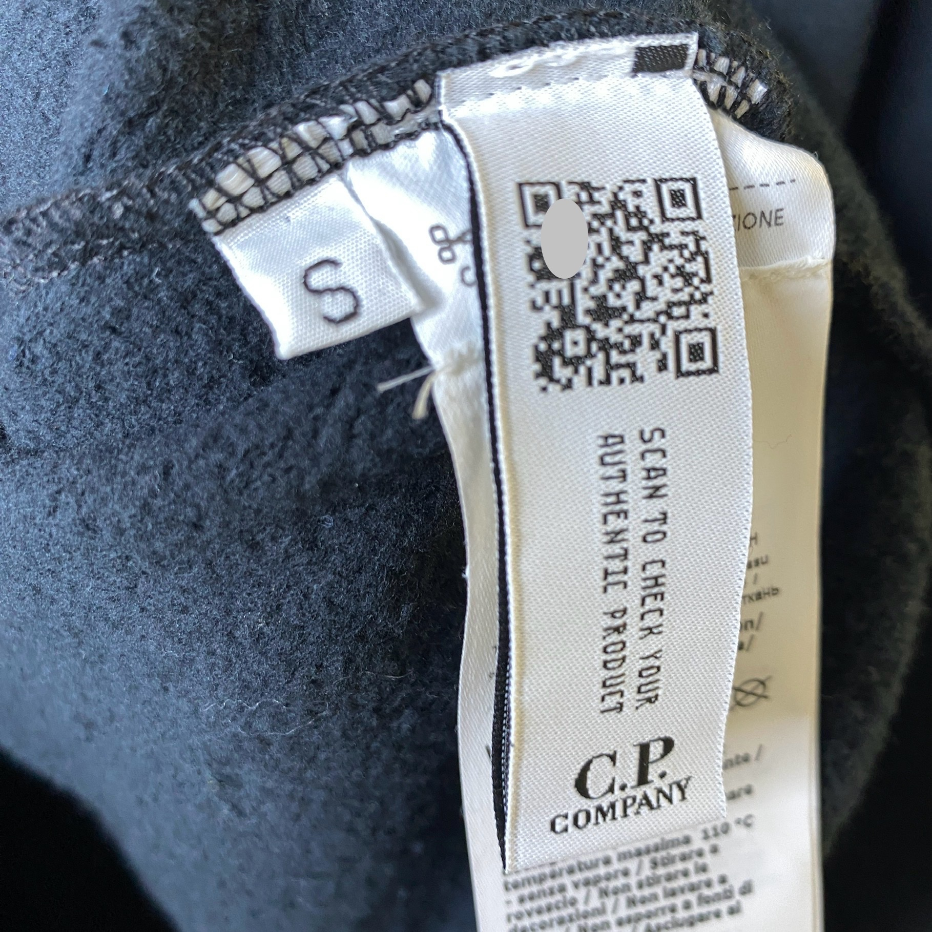 C.P. Company  Craft Works Sweatshirt Black SS20, миниатюра 6