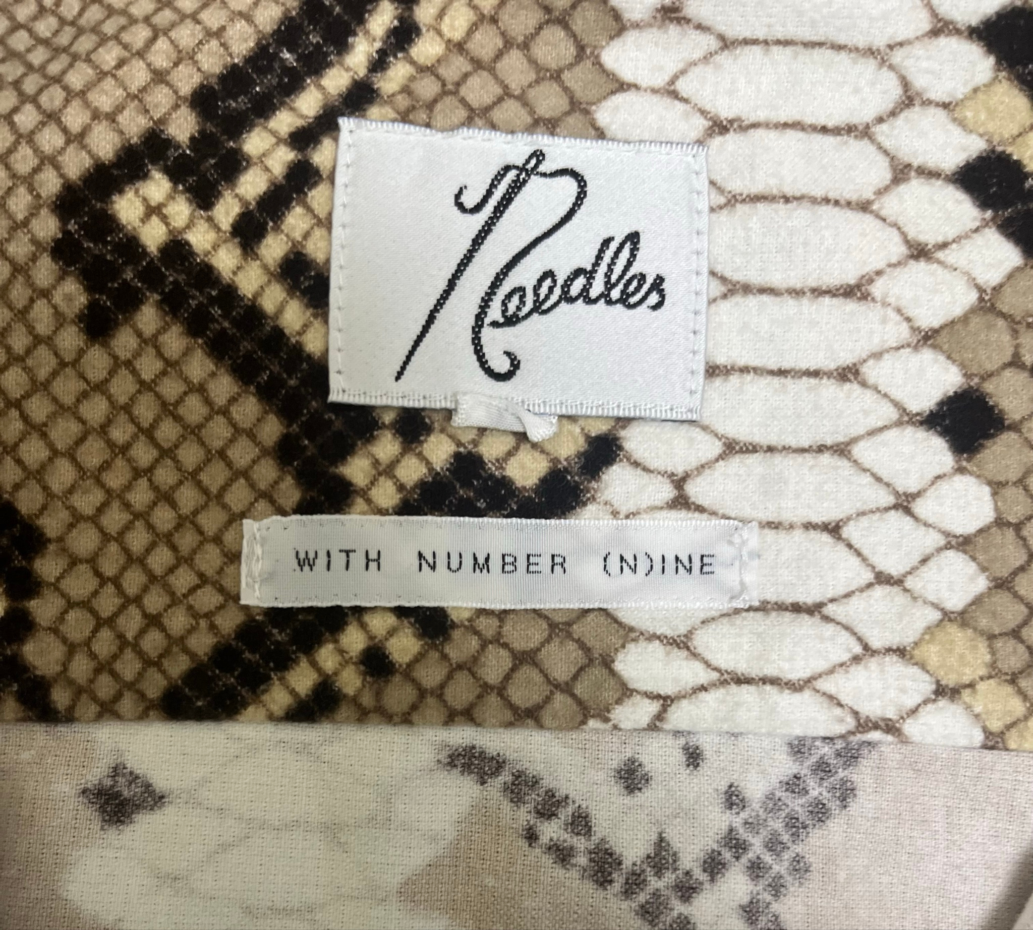 Number (N)ine x Needles Рубашка, миниатюра 3