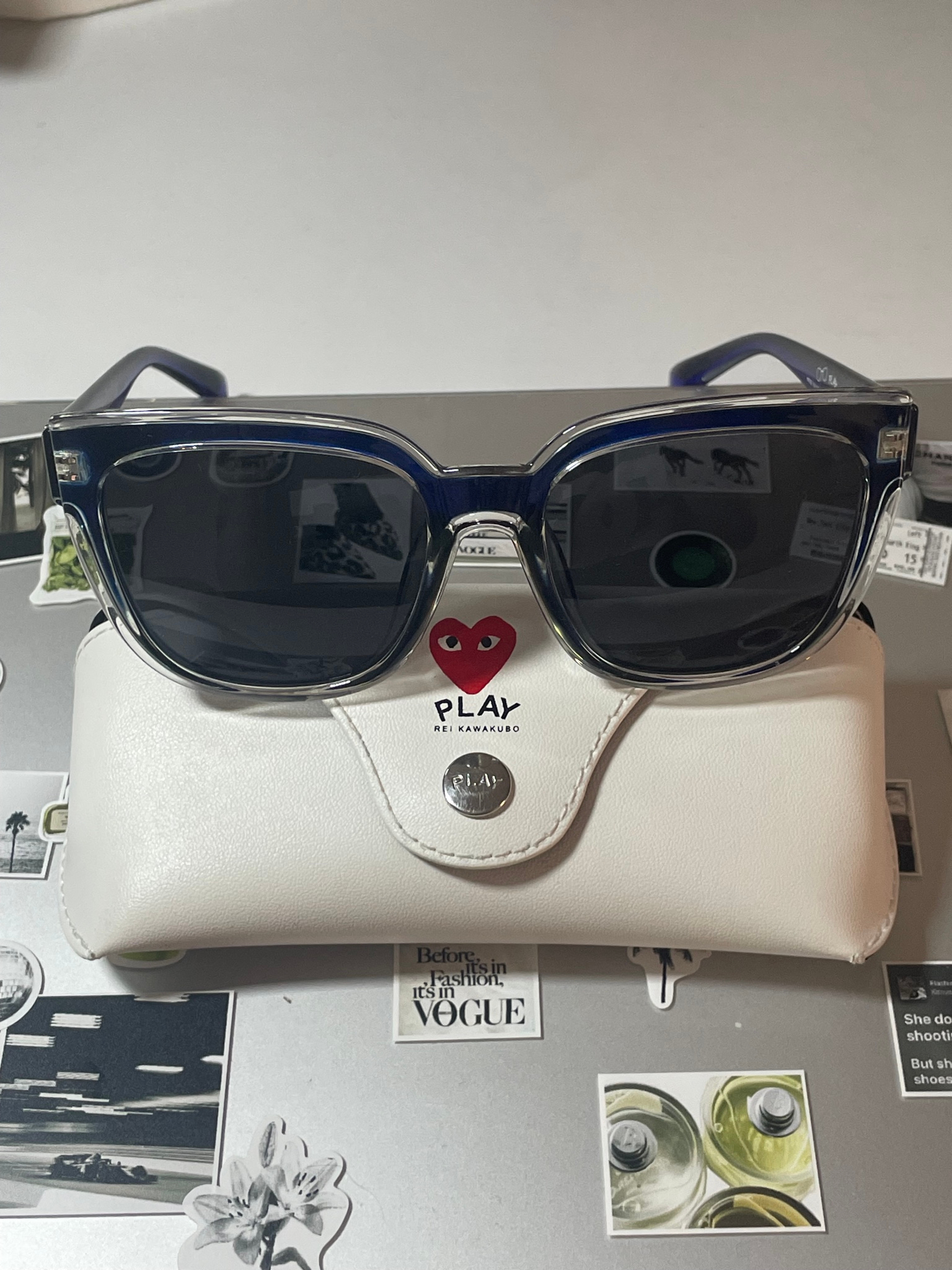 Comme Des Garçons Play x Rei Kawakubo Sunglasses, миниатюра 1
