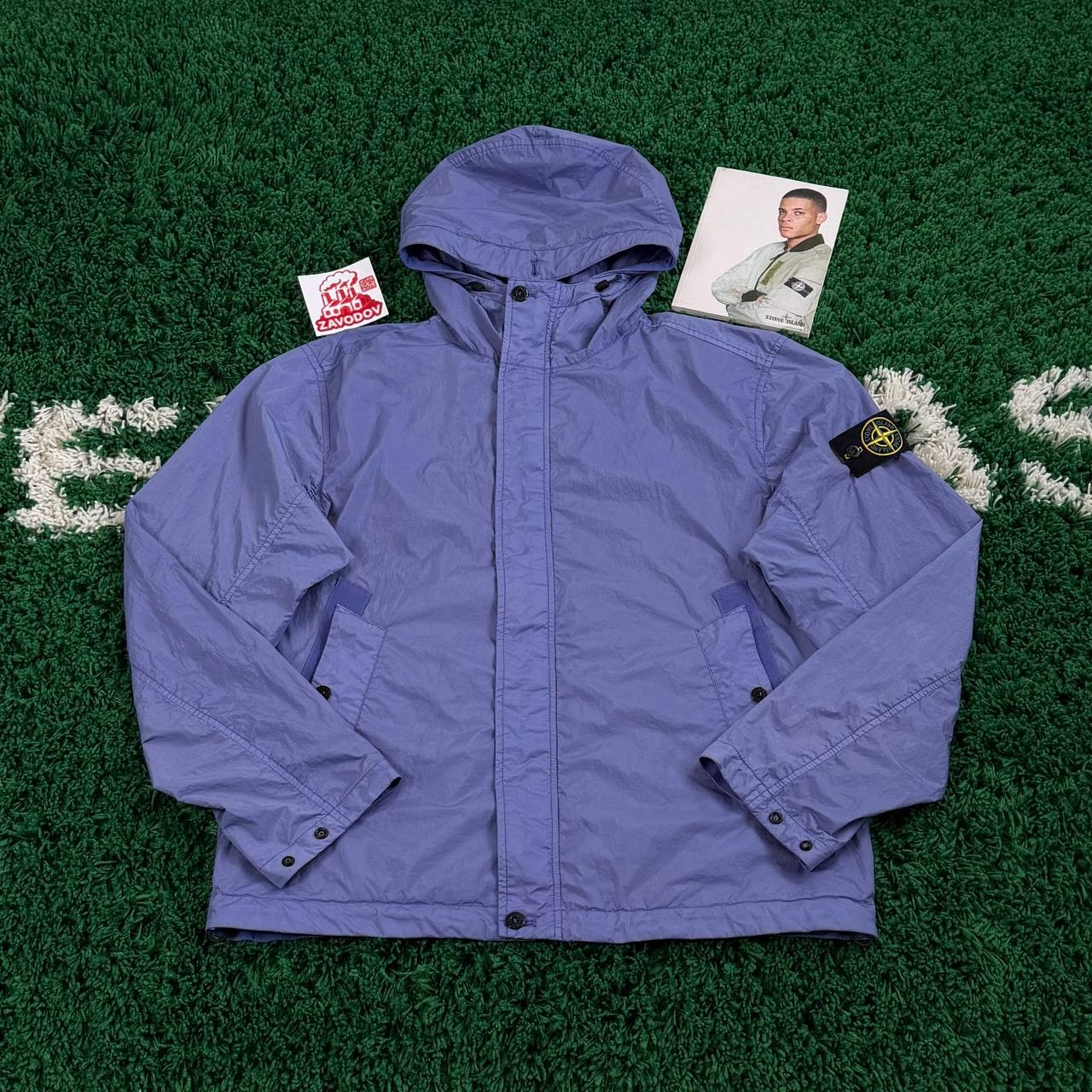 Stone Island Garment Dyed Crinkle Reps Jacket, миниатюра 1