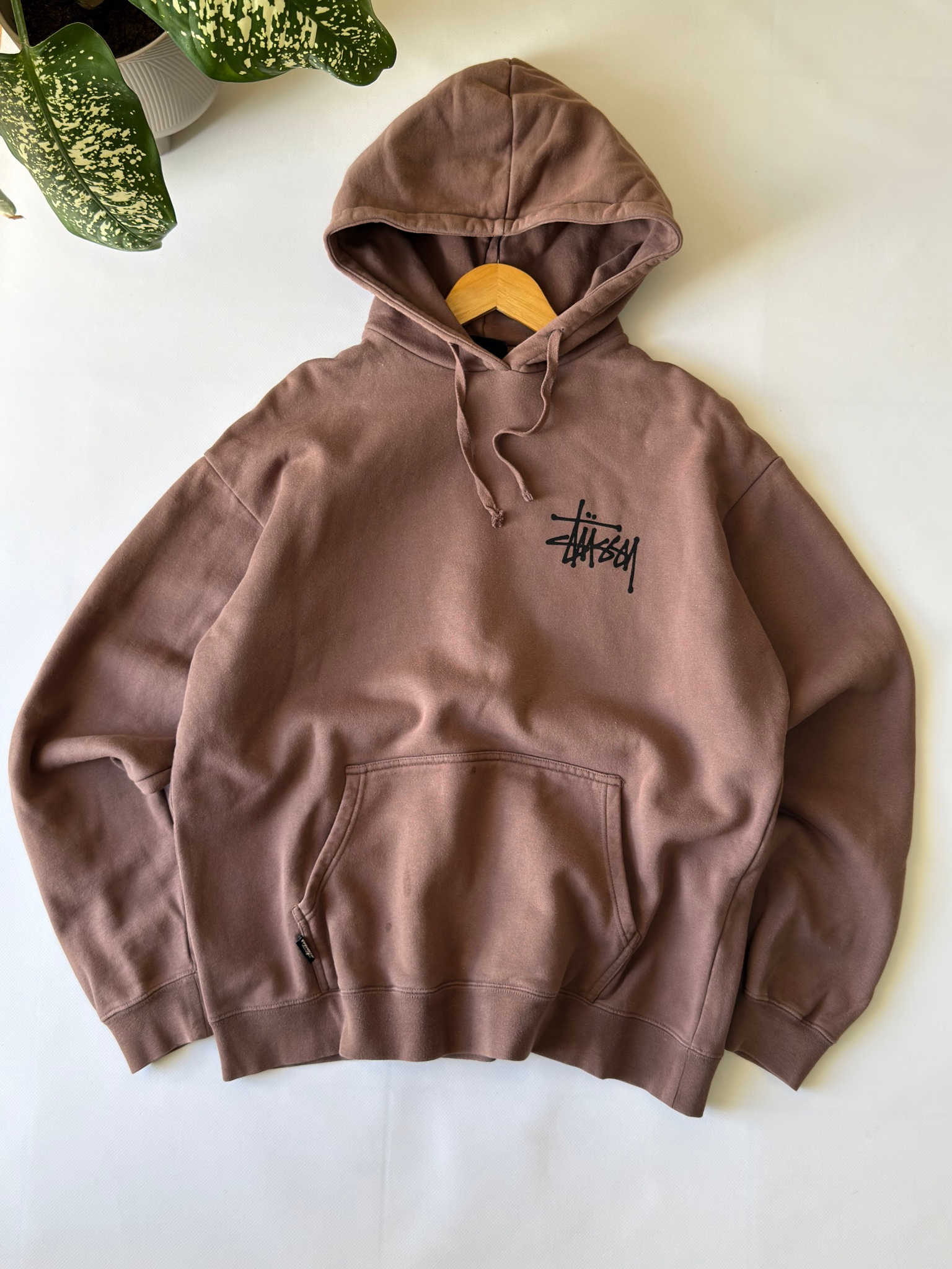 Stüssy Basic Logo Hoodie, миниатюра 1