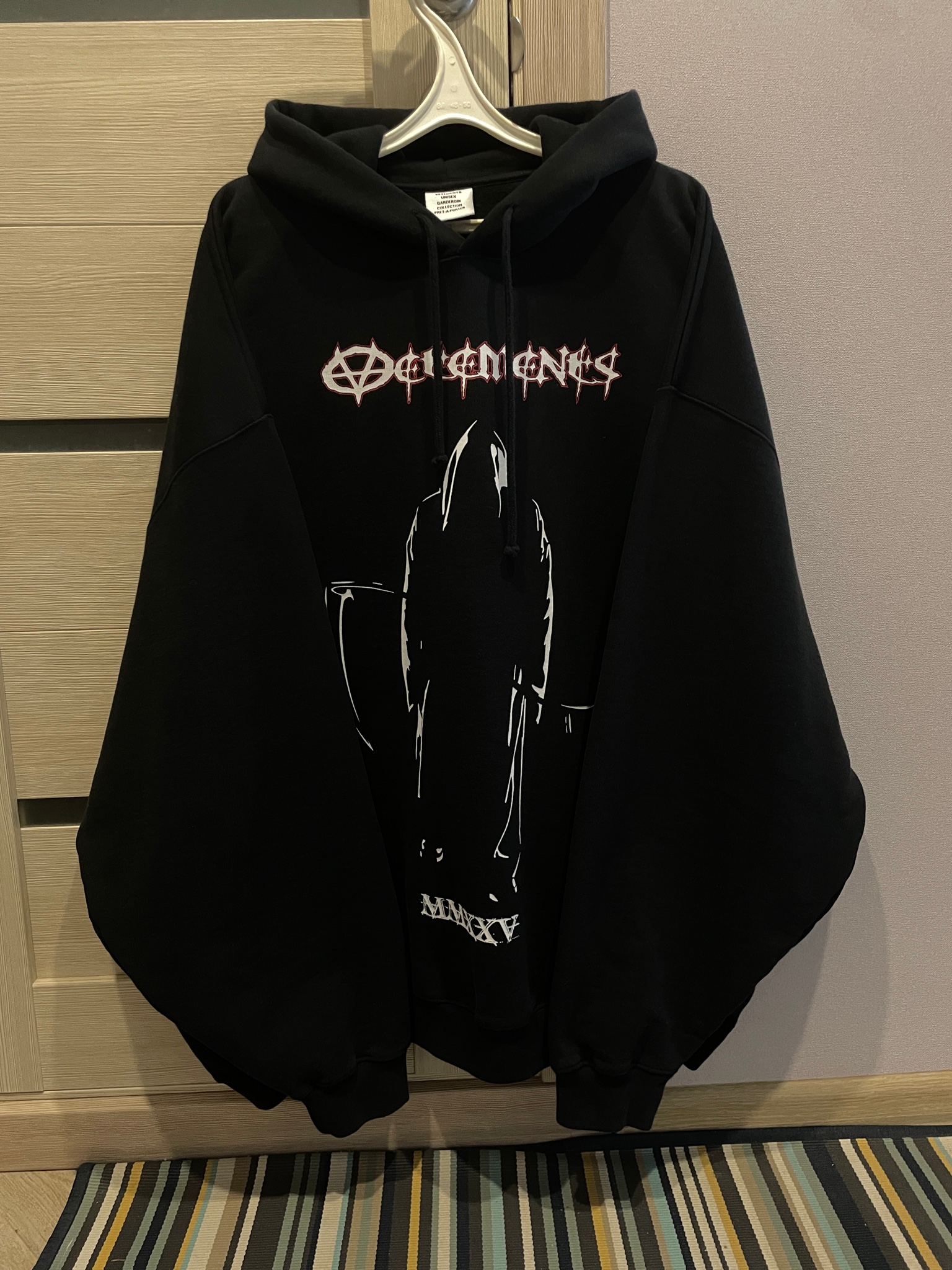 Vetements Reaper Logo Hoodie, миниатюра 1
