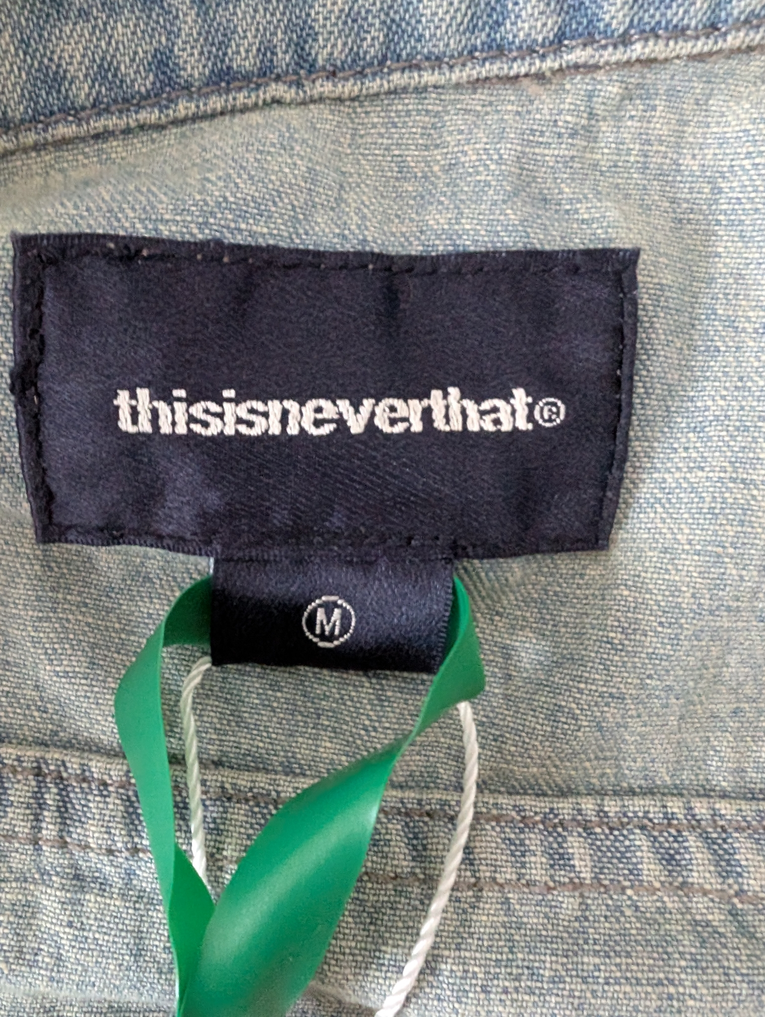 thisisneverthat Denim Zip Shirt, миниатюра 4