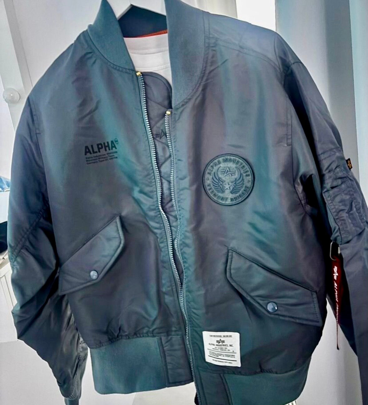 Alpha Industries Бомбер, миниатюра 17