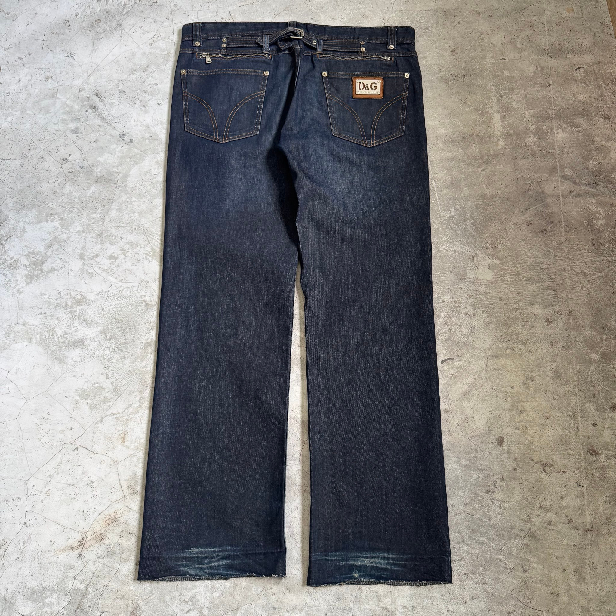 Dolce & Gabbana straight-fit jeans, миниатюра 1