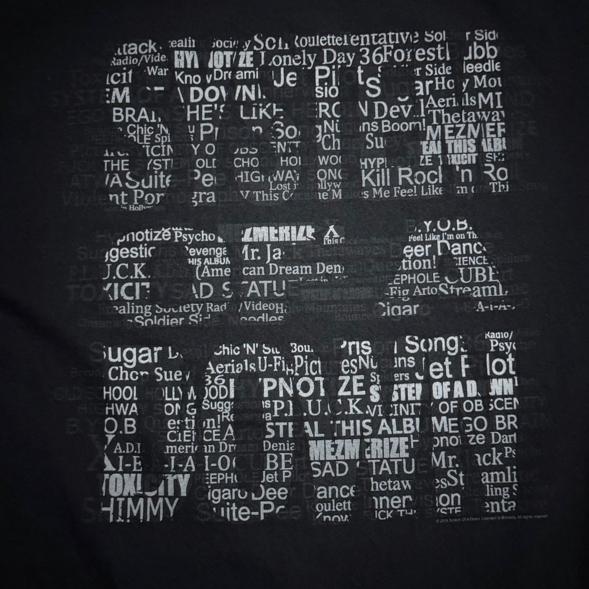 System of a Down 2015ss Merch T-Shirt, миниатюра 5