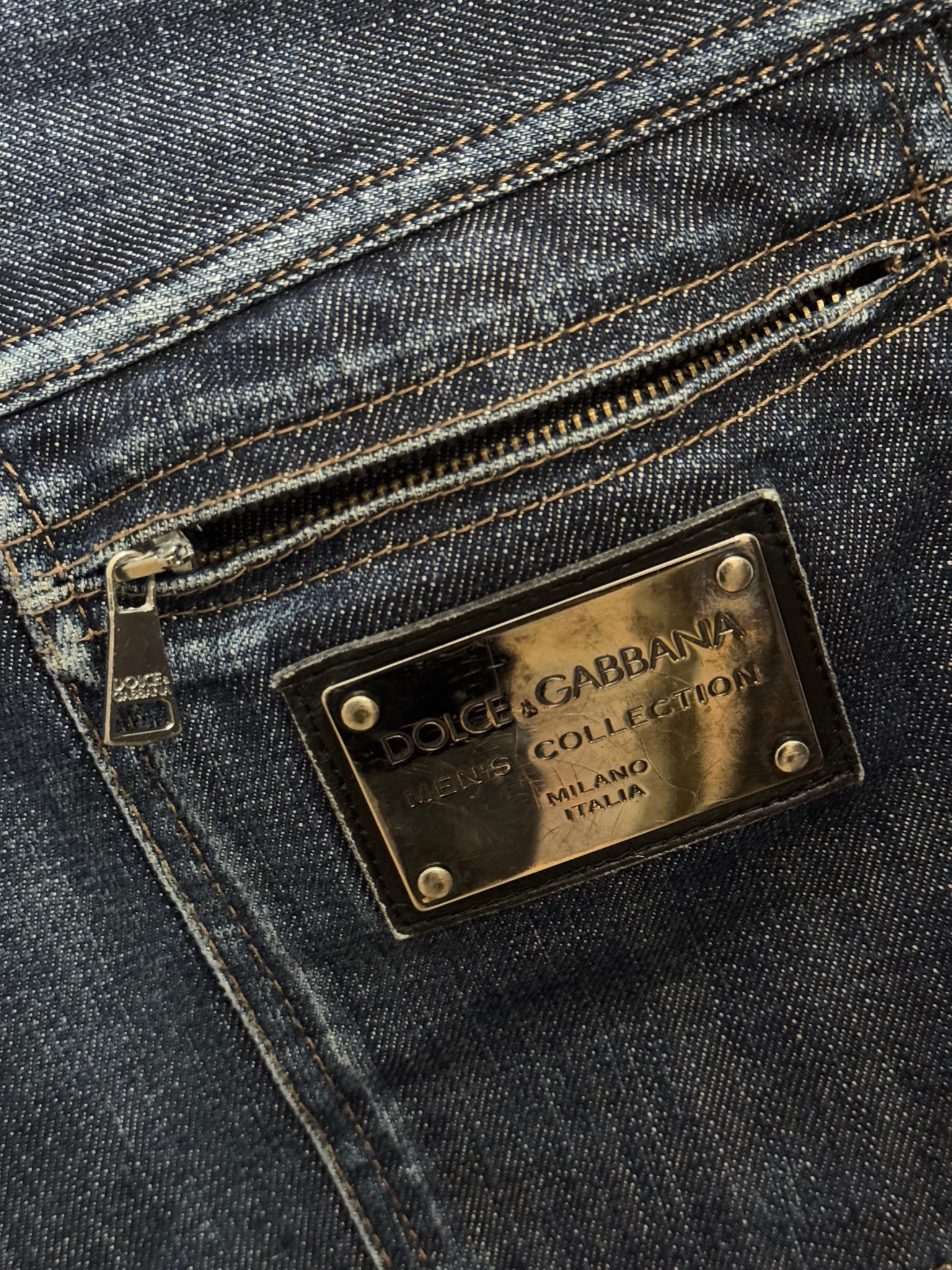 Dolce & Gabbana Indigo Denim Shorts, миниатюра 4