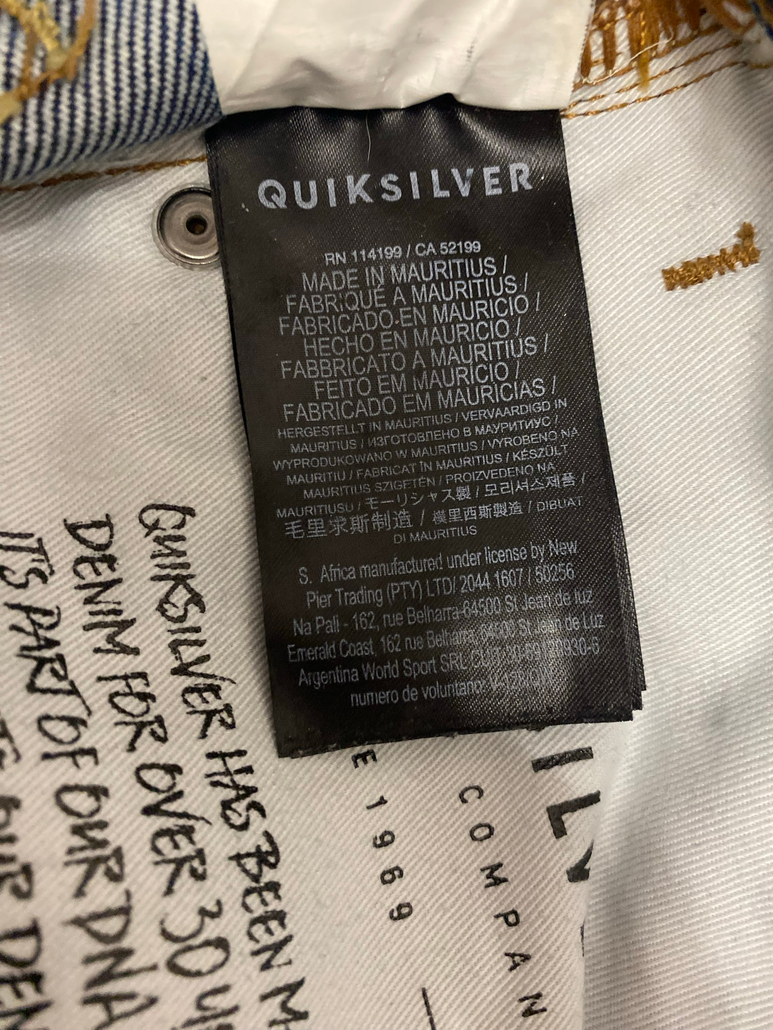 Quiksilver Jeans, миниатюра 6