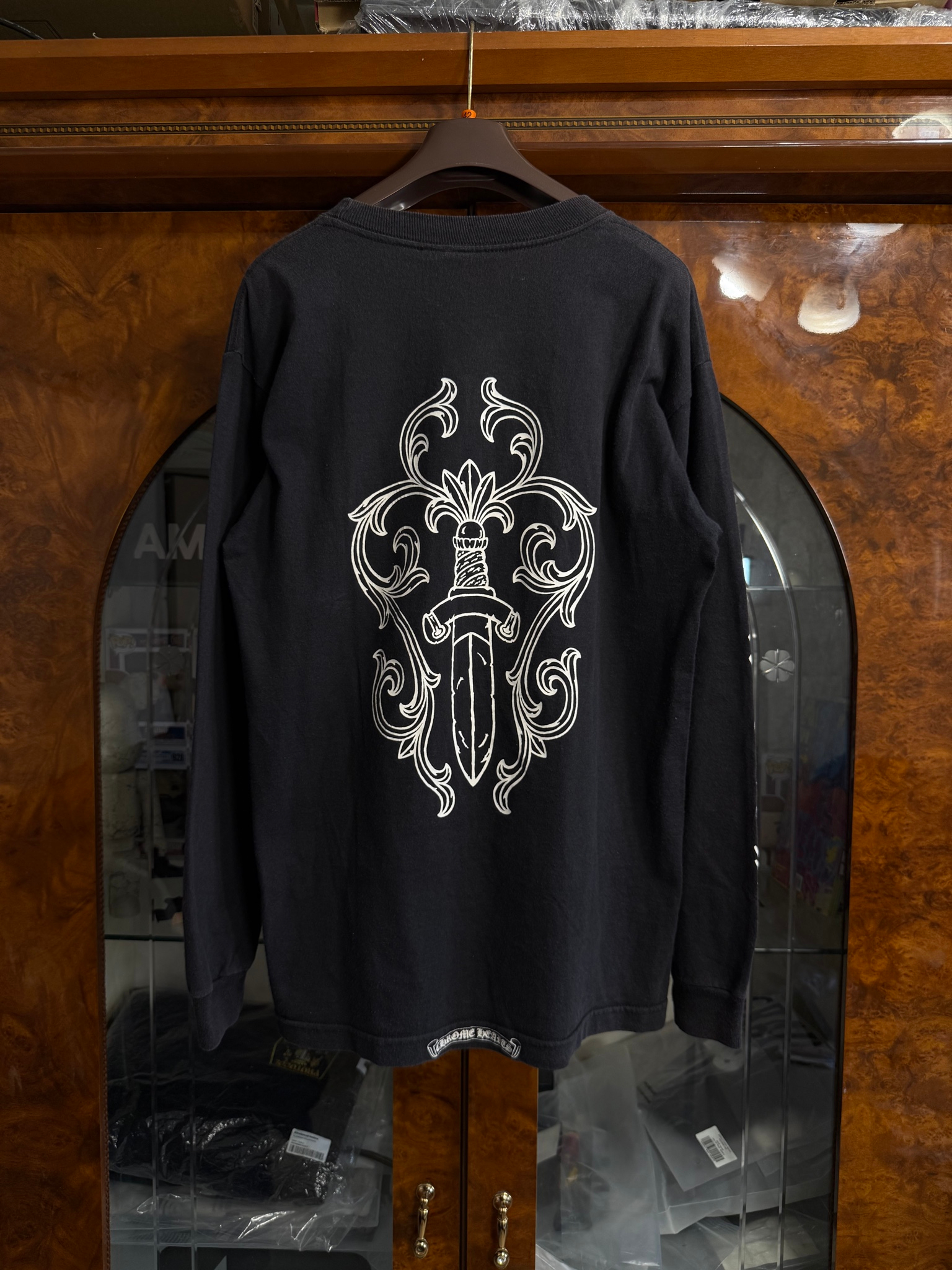Chrome Hearts x Maxfield LA Vintage 90s Dagger Long Sleeve, миниатюра 2