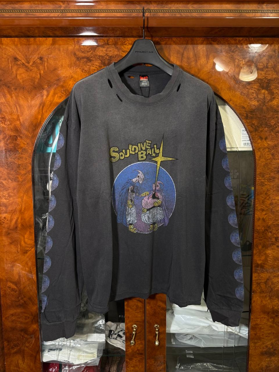 SOULDIVE Majin Boo Vintage Long Sleeve, миниатюра 1