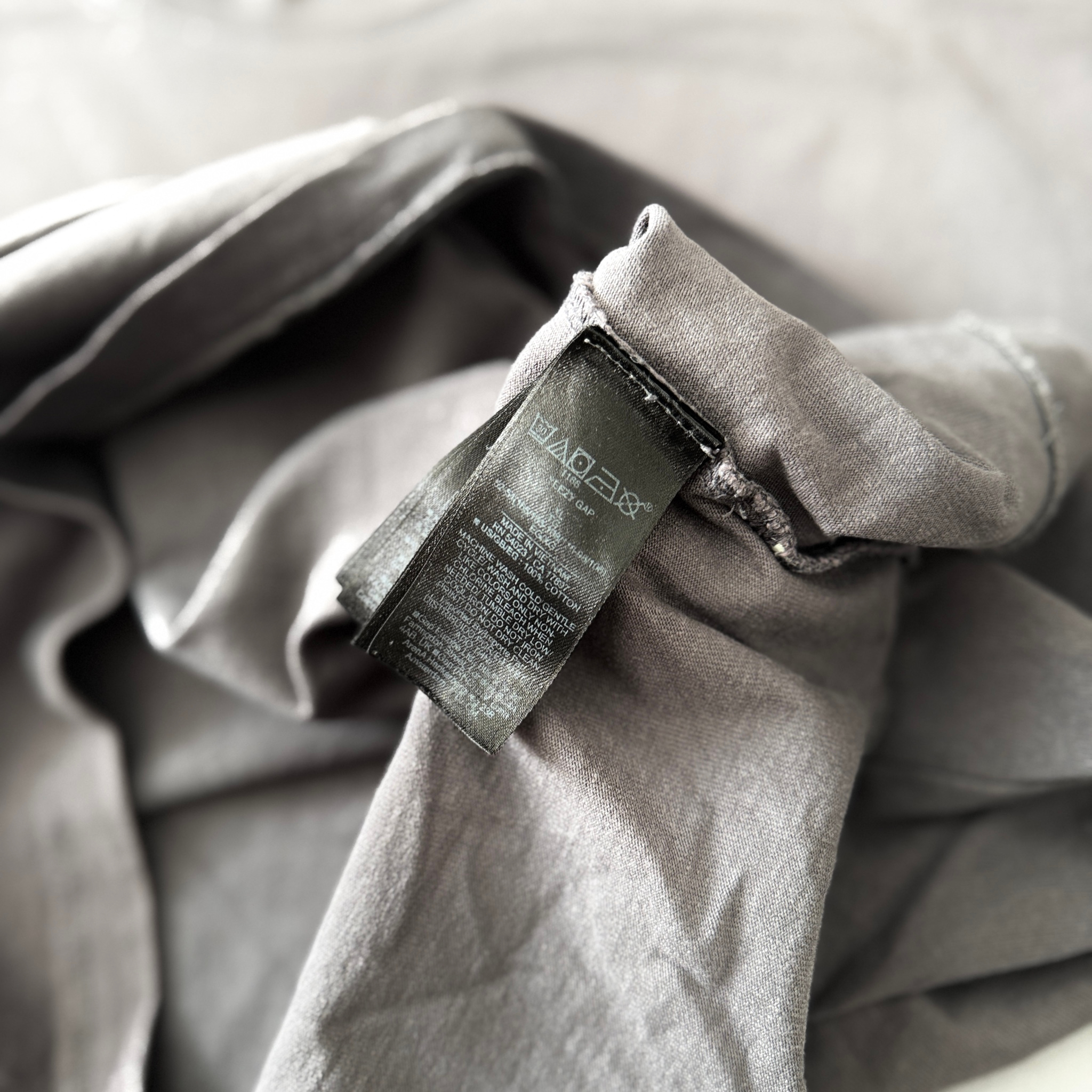 Yeezy x GAP Sun Faded Cropped Tee, миниатюра 6