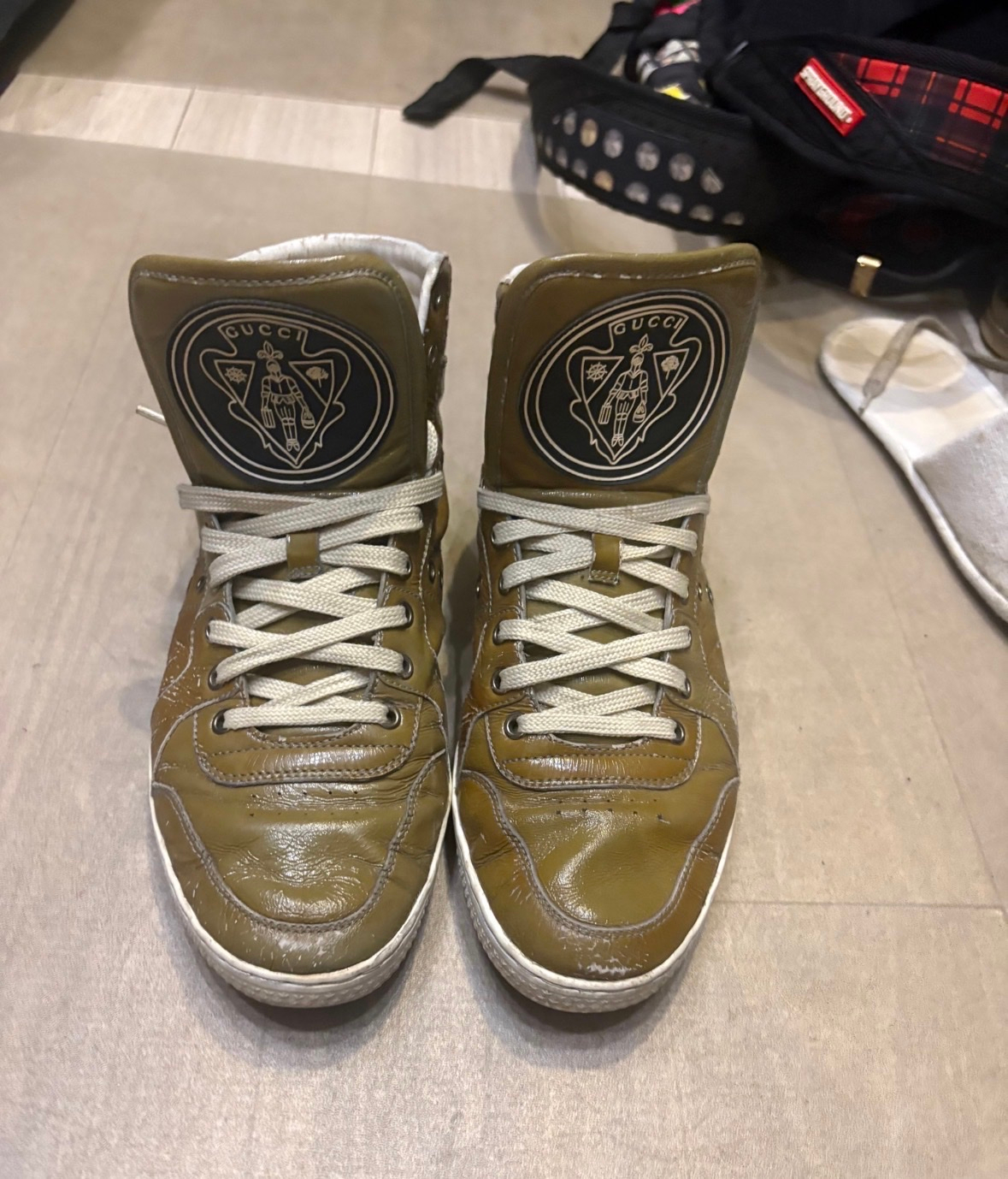 Gucci Gucci Trainers Sneaker High Top Shoes, миниатюра 1