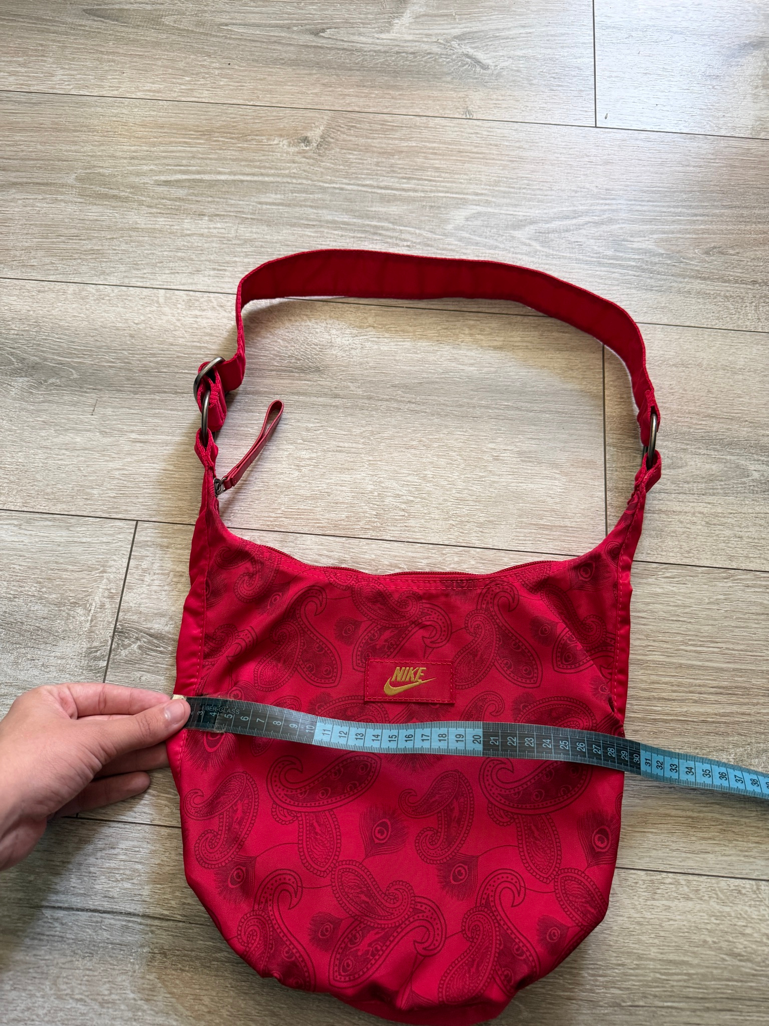 Nike Aura Crescent Crossbody Bag Vintage 00s, миниатюра 9